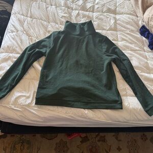 Dudley Stephens Park Slope Turtleneck Terry Fleece (Hunter Green) L (10-12)